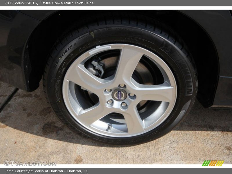 Saville Grey Metallic / Soft Beige 2012 Volvo S60 T5
