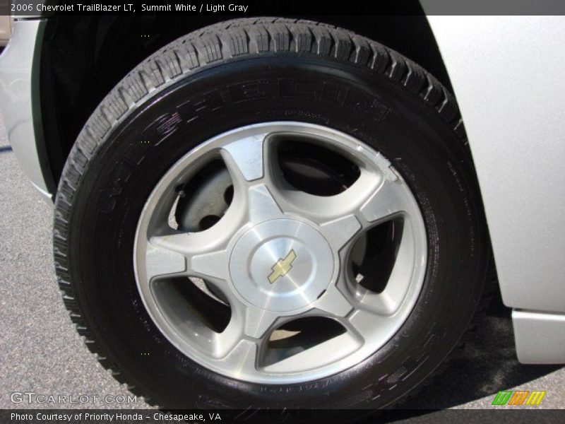 Summit White / Light Gray 2006 Chevrolet TrailBlazer LT