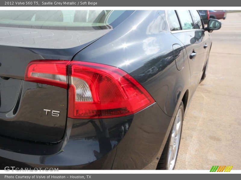 Saville Grey Metallic / Soft Beige 2012 Volvo S60 T5