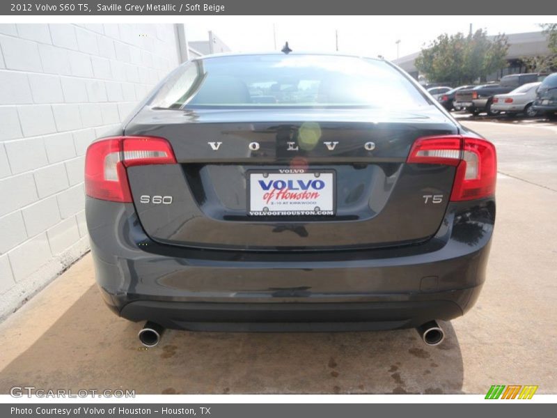 Saville Grey Metallic / Soft Beige 2012 Volvo S60 T5