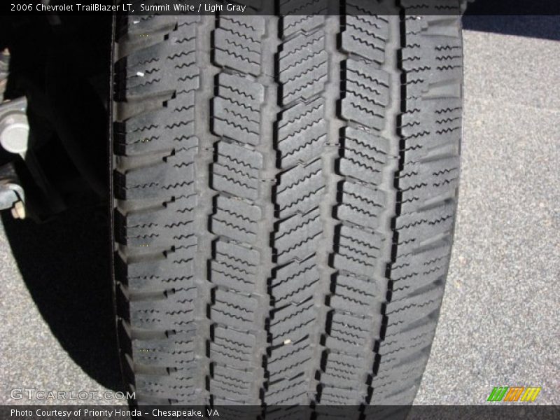 Summit White / Light Gray 2006 Chevrolet TrailBlazer LT