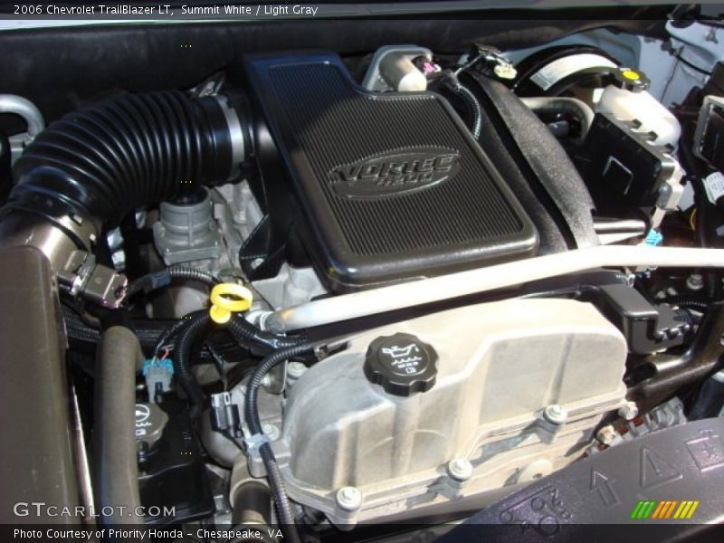 Summit White / Light Gray 2006 Chevrolet TrailBlazer LT