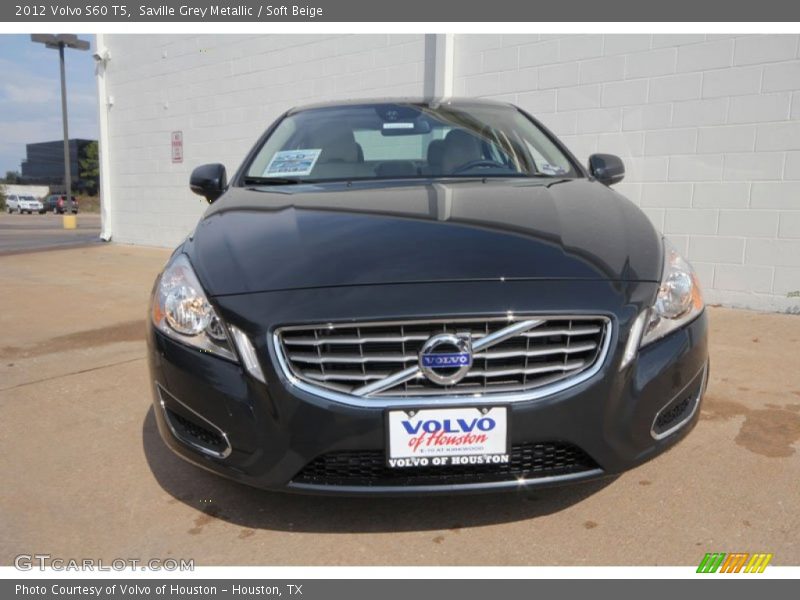 Saville Grey Metallic / Soft Beige 2012 Volvo S60 T5