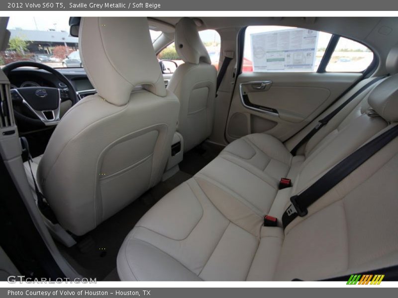Saville Grey Metallic / Soft Beige 2012 Volvo S60 T5