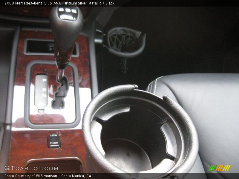 Iridium Silver Metallic / Black 2008 Mercedes-Benz G 55 AMG