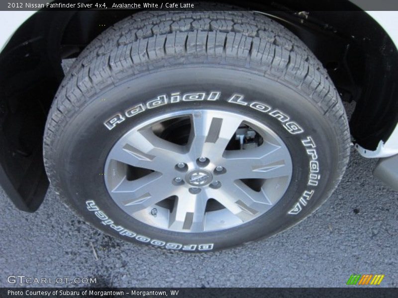 Avalanche White / Cafe Latte 2012 Nissan Pathfinder Silver 4x4