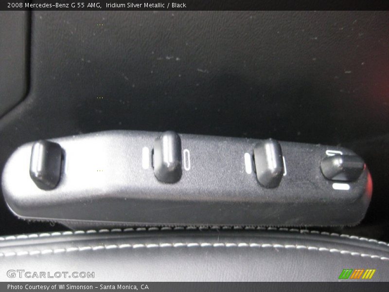Iridium Silver Metallic / Black 2008 Mercedes-Benz G 55 AMG
