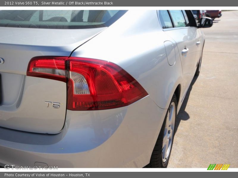 Silver Metallic / Off Black/Anthracite Black 2012 Volvo S60 T5