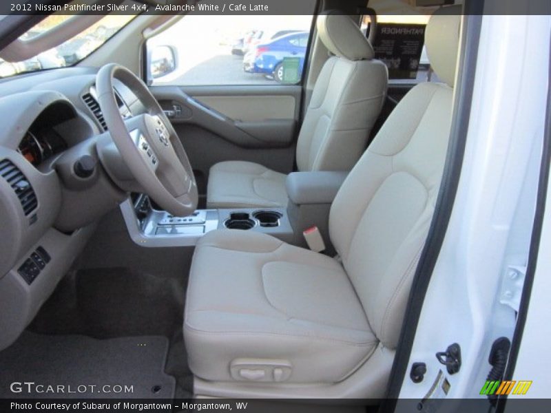 Avalanche White / Cafe Latte 2012 Nissan Pathfinder Silver 4x4