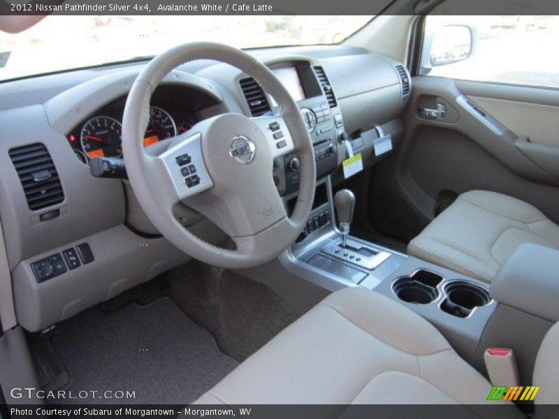Avalanche White / Cafe Latte 2012 Nissan Pathfinder Silver 4x4