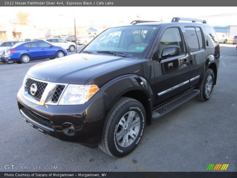 Espresso Black / Cafe Latte 2012 Nissan Pathfinder Silver 4x4