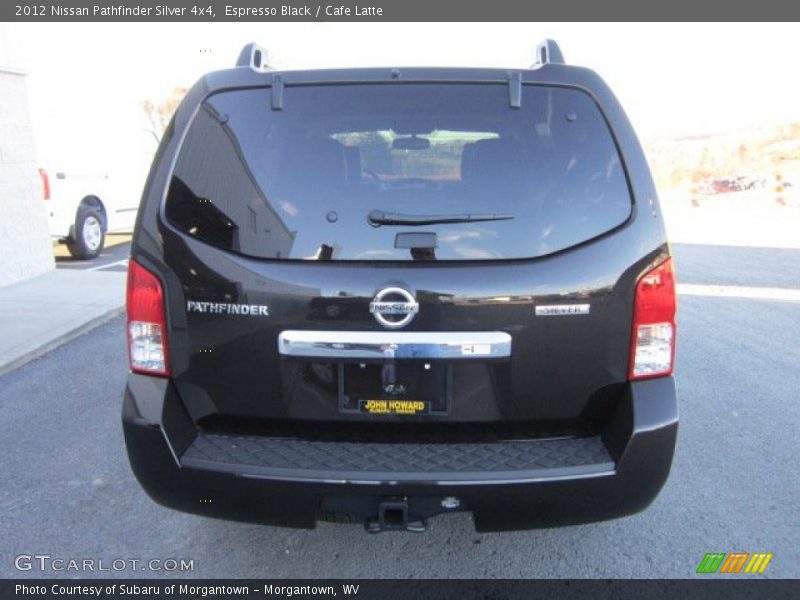 Espresso Black / Cafe Latte 2012 Nissan Pathfinder Silver 4x4