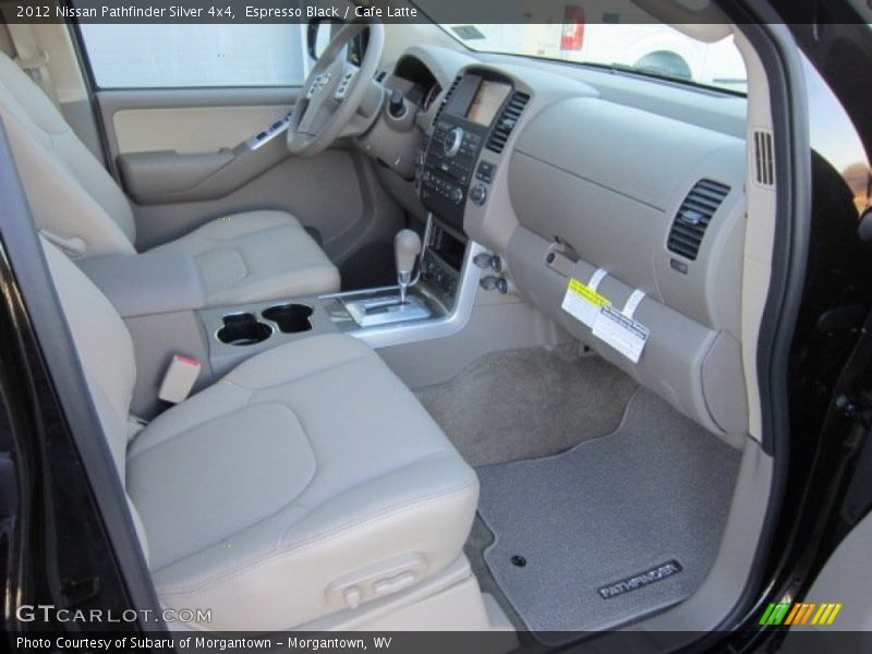 Espresso Black / Cafe Latte 2012 Nissan Pathfinder Silver 4x4