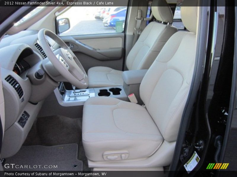 Espresso Black / Cafe Latte 2012 Nissan Pathfinder Silver 4x4