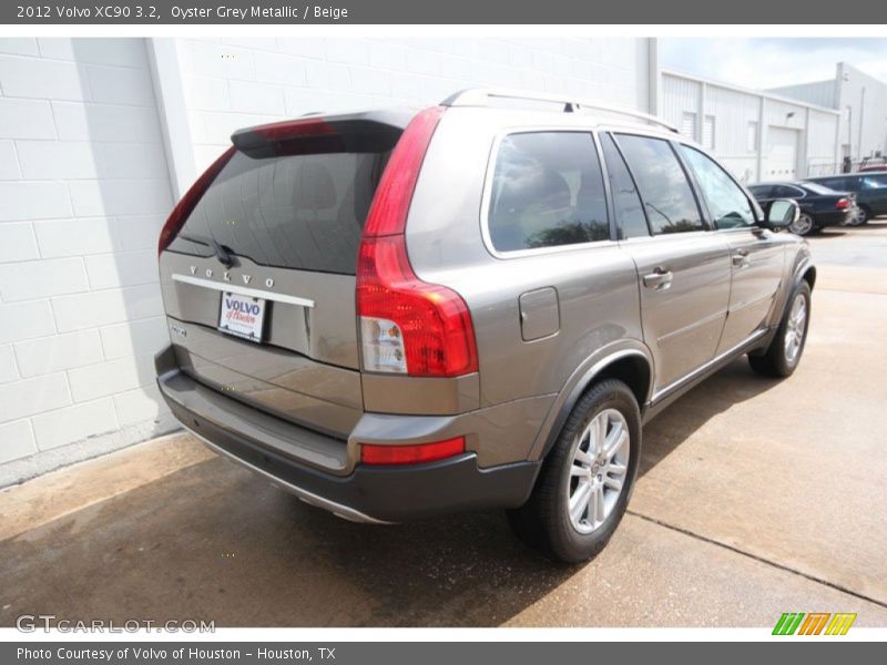 Oyster Grey Metallic / Beige 2012 Volvo XC90 3.2