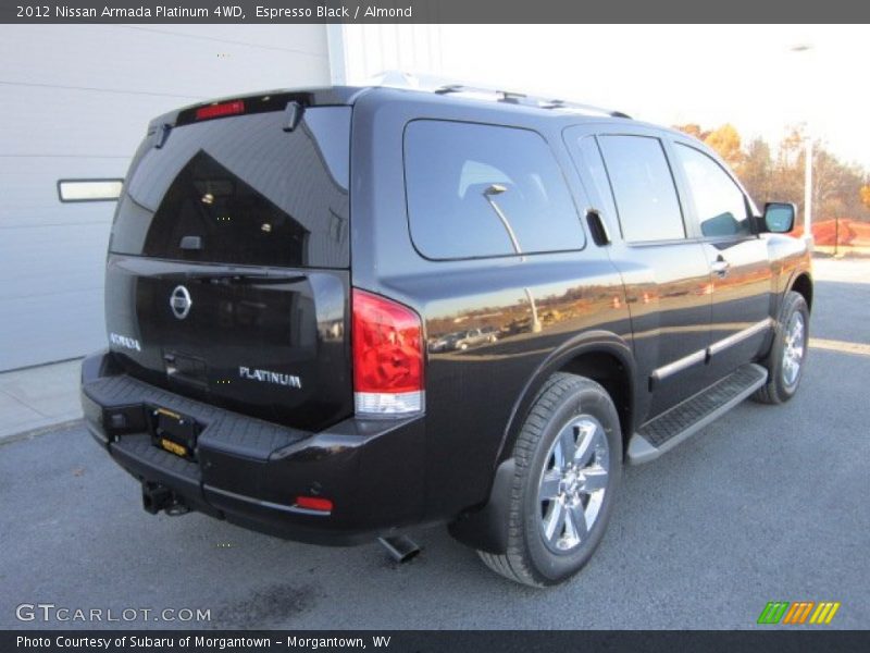 Espresso Black / Almond 2012 Nissan Armada Platinum 4WD
