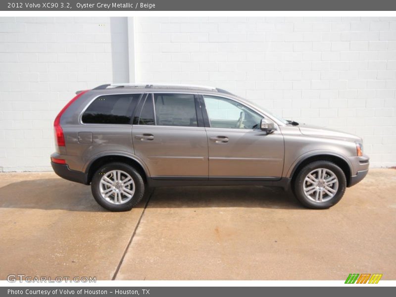 Oyster Grey Metallic / Beige 2012 Volvo XC90 3.2
