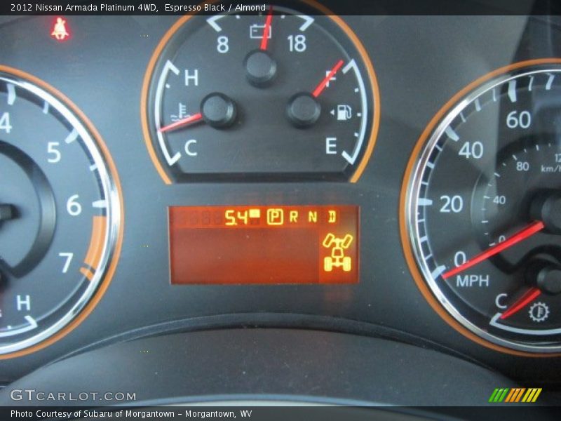 Espresso Black / Almond 2012 Nissan Armada Platinum 4WD