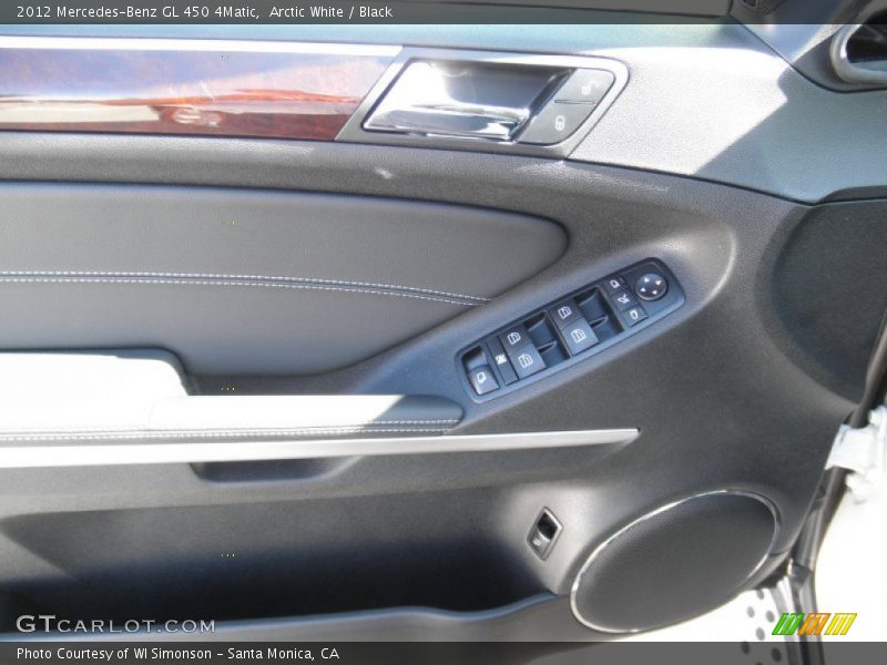 Arctic White / Black 2012 Mercedes-Benz GL 450 4Matic