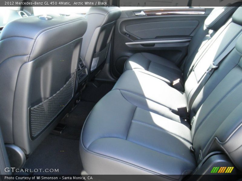 Arctic White / Black 2012 Mercedes-Benz GL 450 4Matic