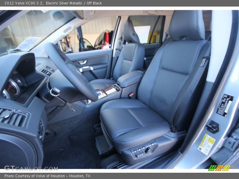 Drivers seat in off black leather - 2012 Volvo XC90 3.2