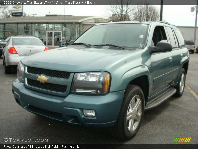Silver Moss Metallic / Ebony 2009 Chevrolet TrailBlazer LT 4x4