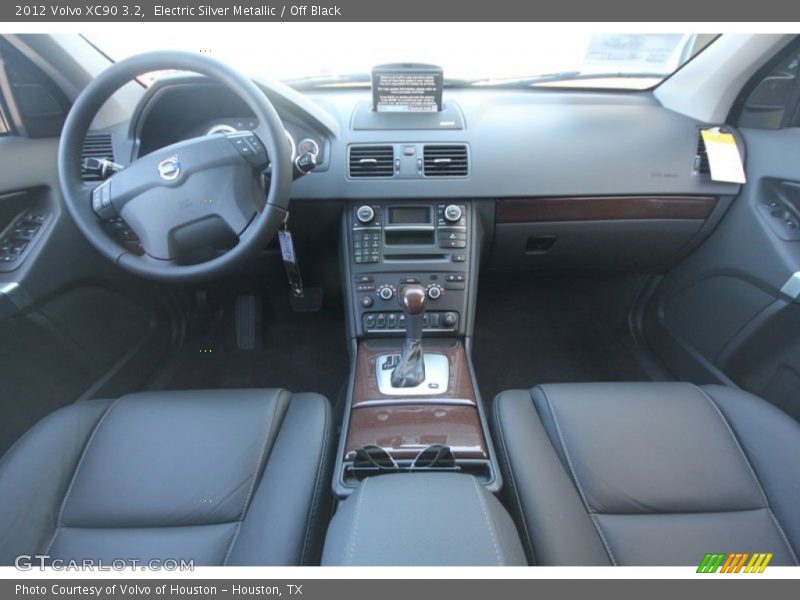 Electric Silver Metallic / Off Black 2012 Volvo XC90 3.2