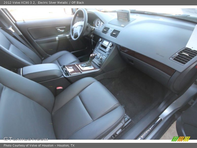 Electric Silver Metallic / Off Black 2012 Volvo XC90 3.2