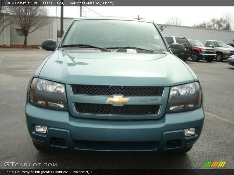 Silver Moss Metallic / Ebony 2009 Chevrolet TrailBlazer LT 4x4