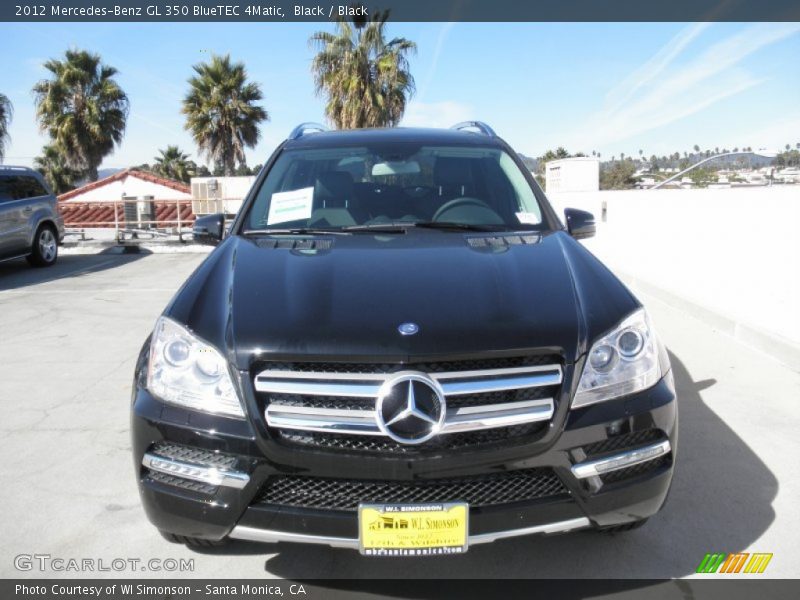 Black / Black 2012 Mercedes-Benz GL 350 BlueTEC 4Matic