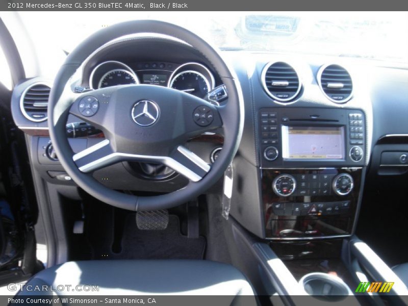Black / Black 2012 Mercedes-Benz GL 350 BlueTEC 4Matic