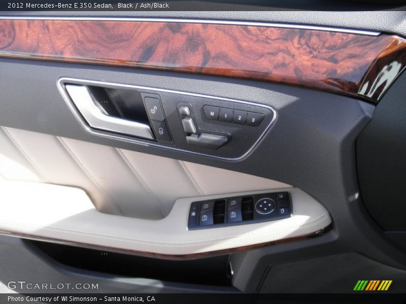 Black / Ash/Black 2012 Mercedes-Benz E 350 Sedan