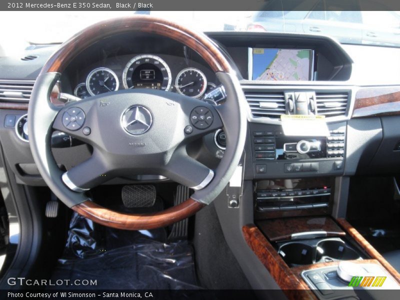 Dashboard of 2012 E 350 Sedan