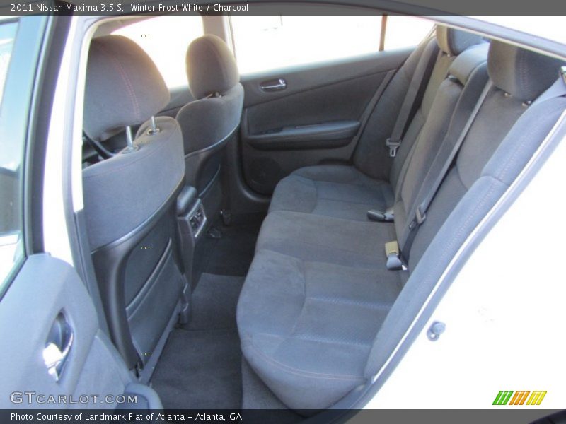 Winter Frost White / Charcoal 2011 Nissan Maxima 3.5 S