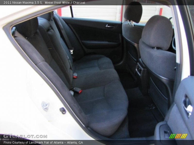 Winter Frost White / Charcoal 2011 Nissan Maxima 3.5 S
