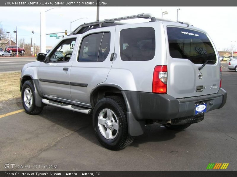Silver Lightning Metallic / Gray 2004 Nissan Xterra XE 4x4