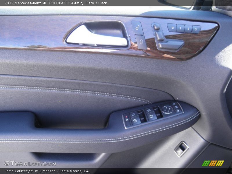 Black / Black 2012 Mercedes-Benz ML 350 BlueTEC 4Matic