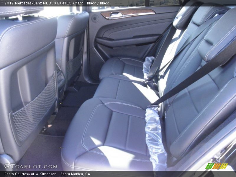 Black / Black 2012 Mercedes-Benz ML 350 BlueTEC 4Matic