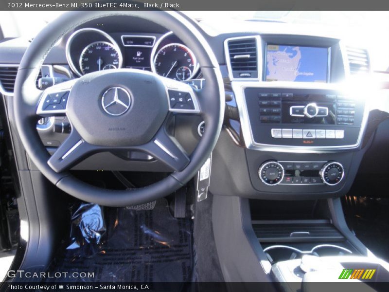 Black / Black 2012 Mercedes-Benz ML 350 BlueTEC 4Matic