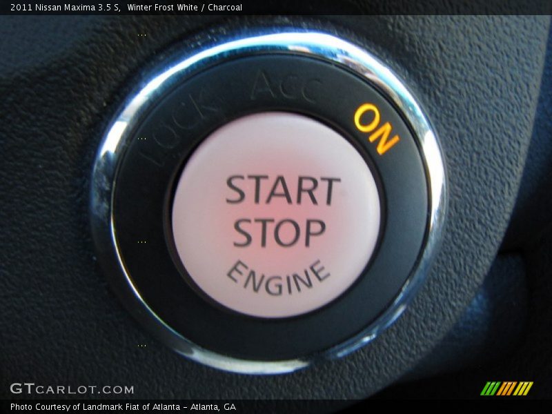 Winter Frost White / Charcoal 2011 Nissan Maxima 3.5 S