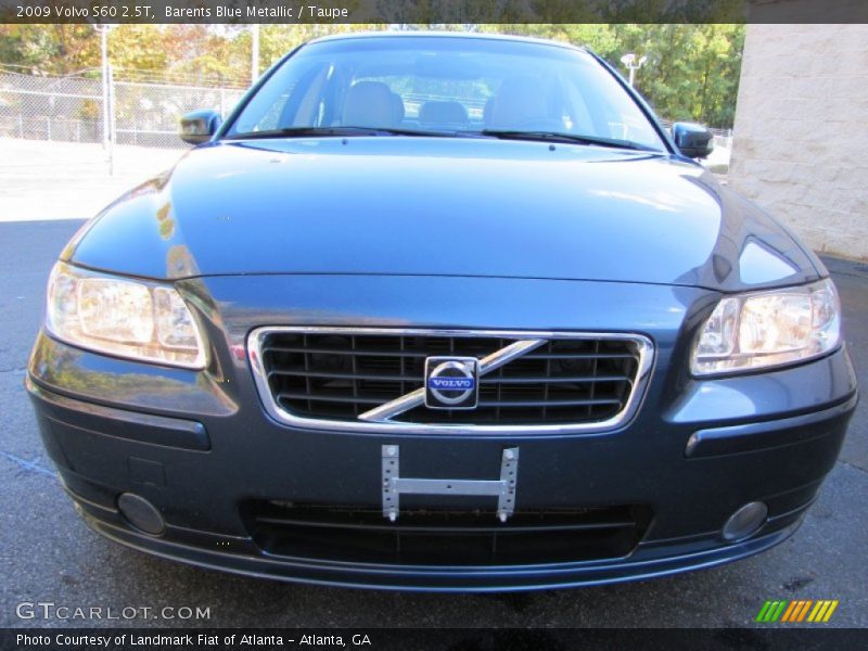Barents Blue Metallic / Taupe 2009 Volvo S60 2.5T