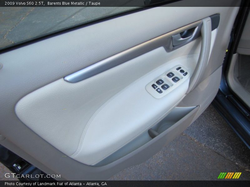 Barents Blue Metallic / Taupe 2009 Volvo S60 2.5T
