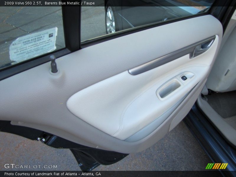 Barents Blue Metallic / Taupe 2009 Volvo S60 2.5T