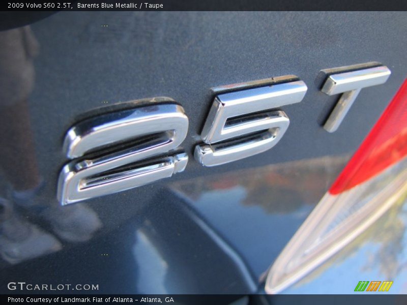 Barents Blue Metallic / Taupe 2009 Volvo S60 2.5T