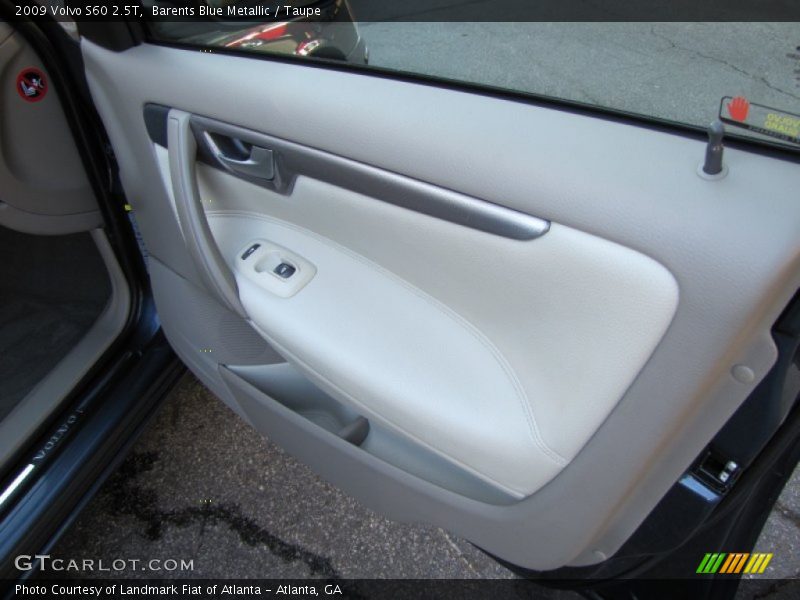 Barents Blue Metallic / Taupe 2009 Volvo S60 2.5T