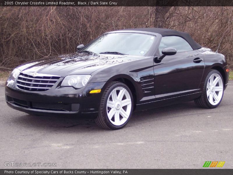 Black / Dark Slate Grey 2005 Chrysler Crossfire Limited Roadster