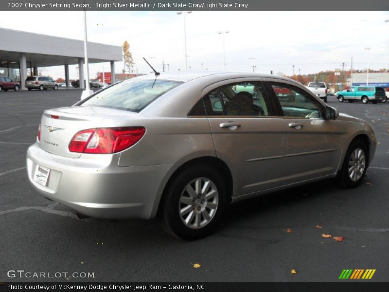 Bright Silver Metallic / Dark Slate Gray/Light Slate Gray 2007 Chrysler Sebring Sedan