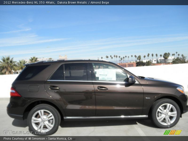  2012 ML 350 4Matic Dakota Brown Metallic