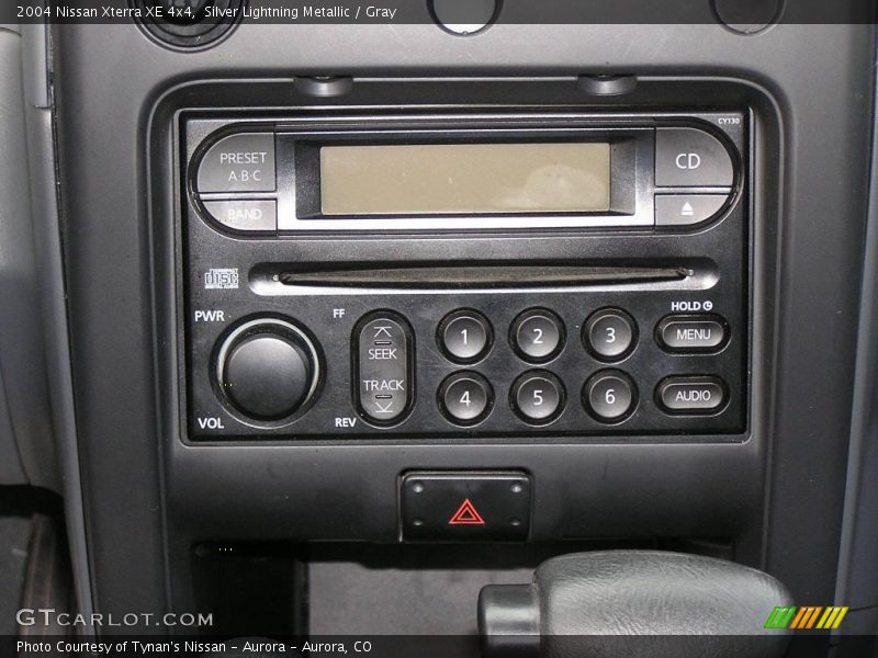 Silver Lightning Metallic / Gray 2004 Nissan Xterra XE 4x4