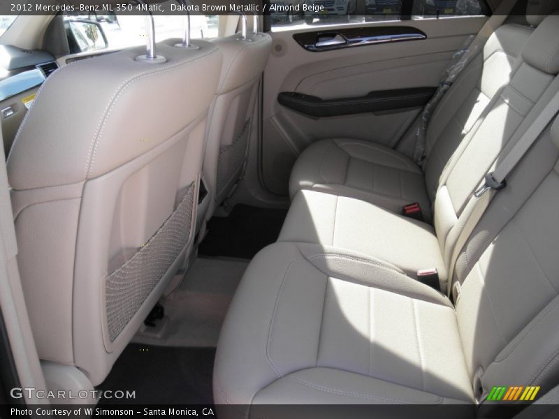  2012 ML 350 4Matic Almond Beige Interior